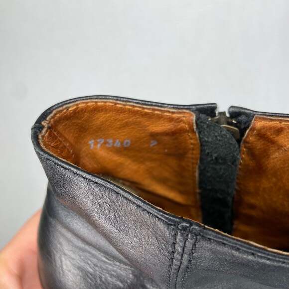 Madewell 1937 Footwear | Black Leather Heeled Booties 7 - Picture 6 of 7